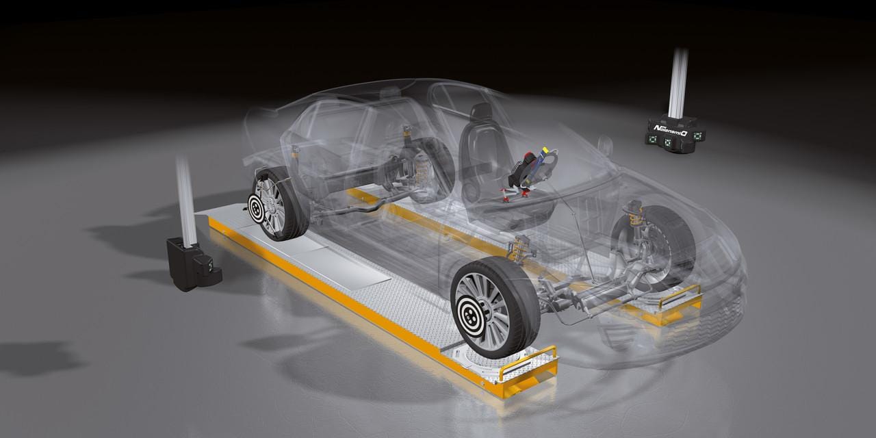 3D imaging wheel alignment