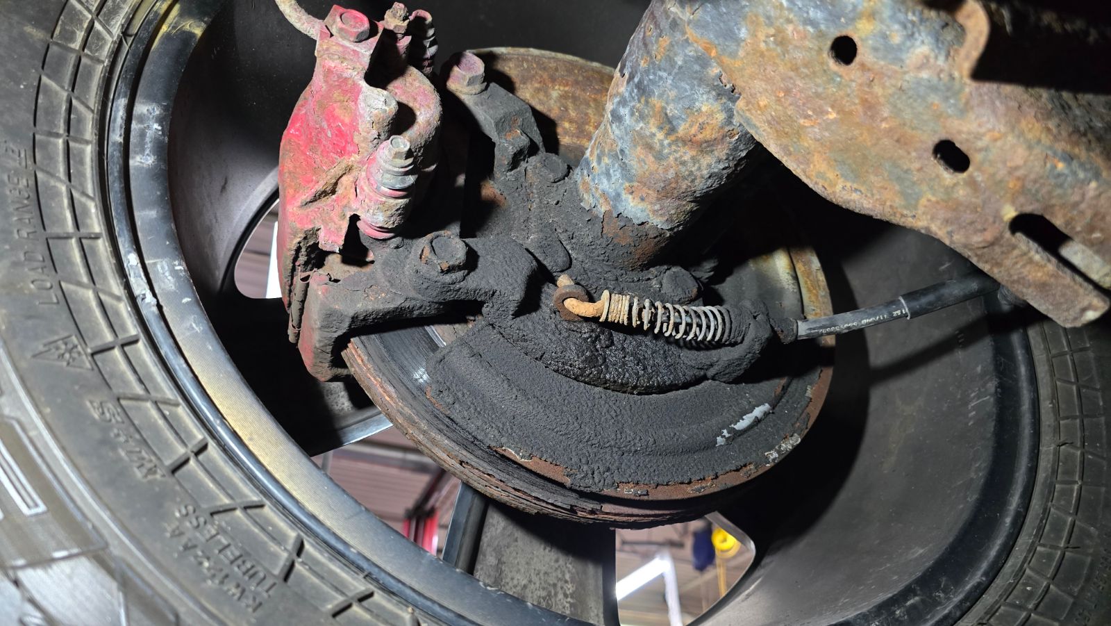 Rear axle seal leaking